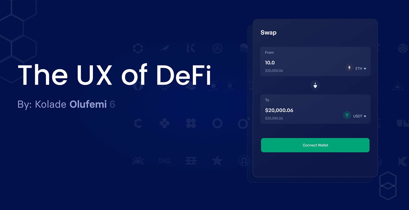 Illustration of blockchain wallet transforming into on-chain credit score dashboard for DeFi lending approvals