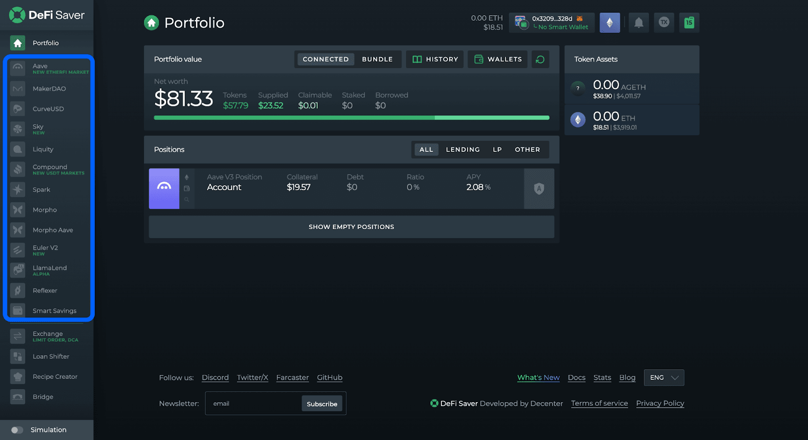 Creditlink DeFi composable credit module