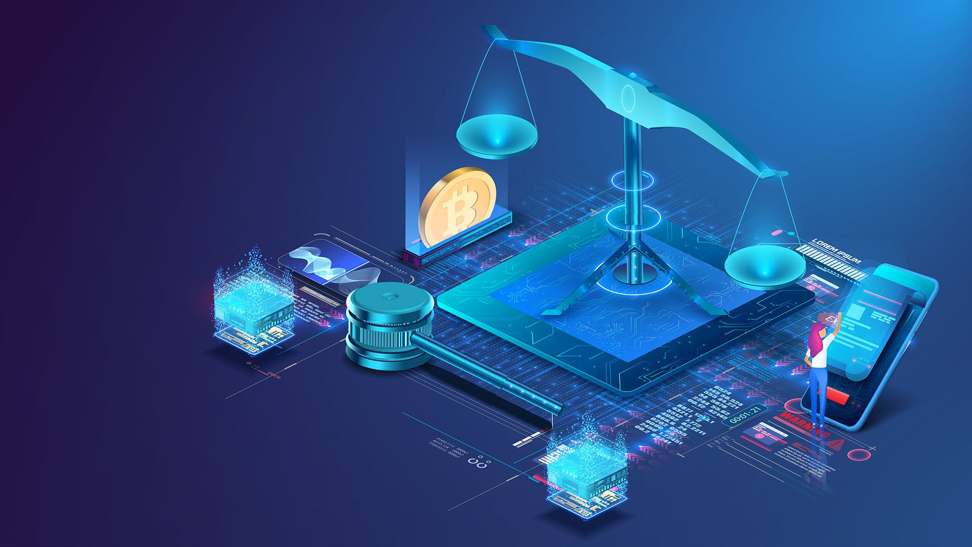 diversified crypto wallet transactions graphic