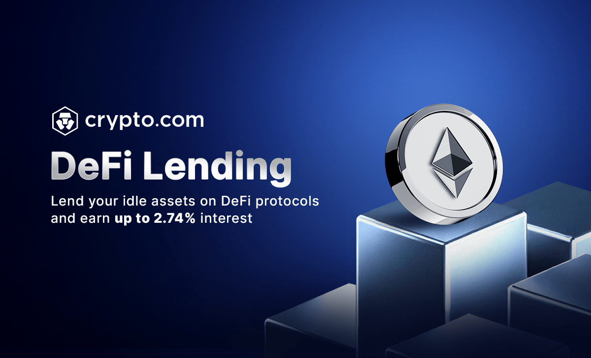 DeFi lending platform showing low interest rates for high credit score users